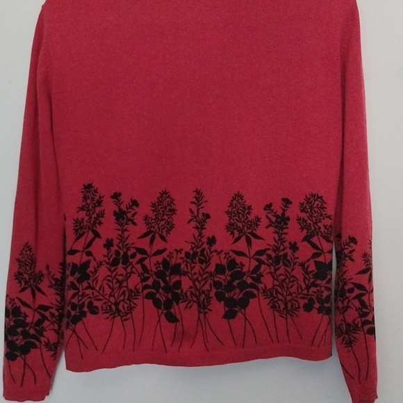 ZZ Silk button down sweater top size L - Picture 10 of 15